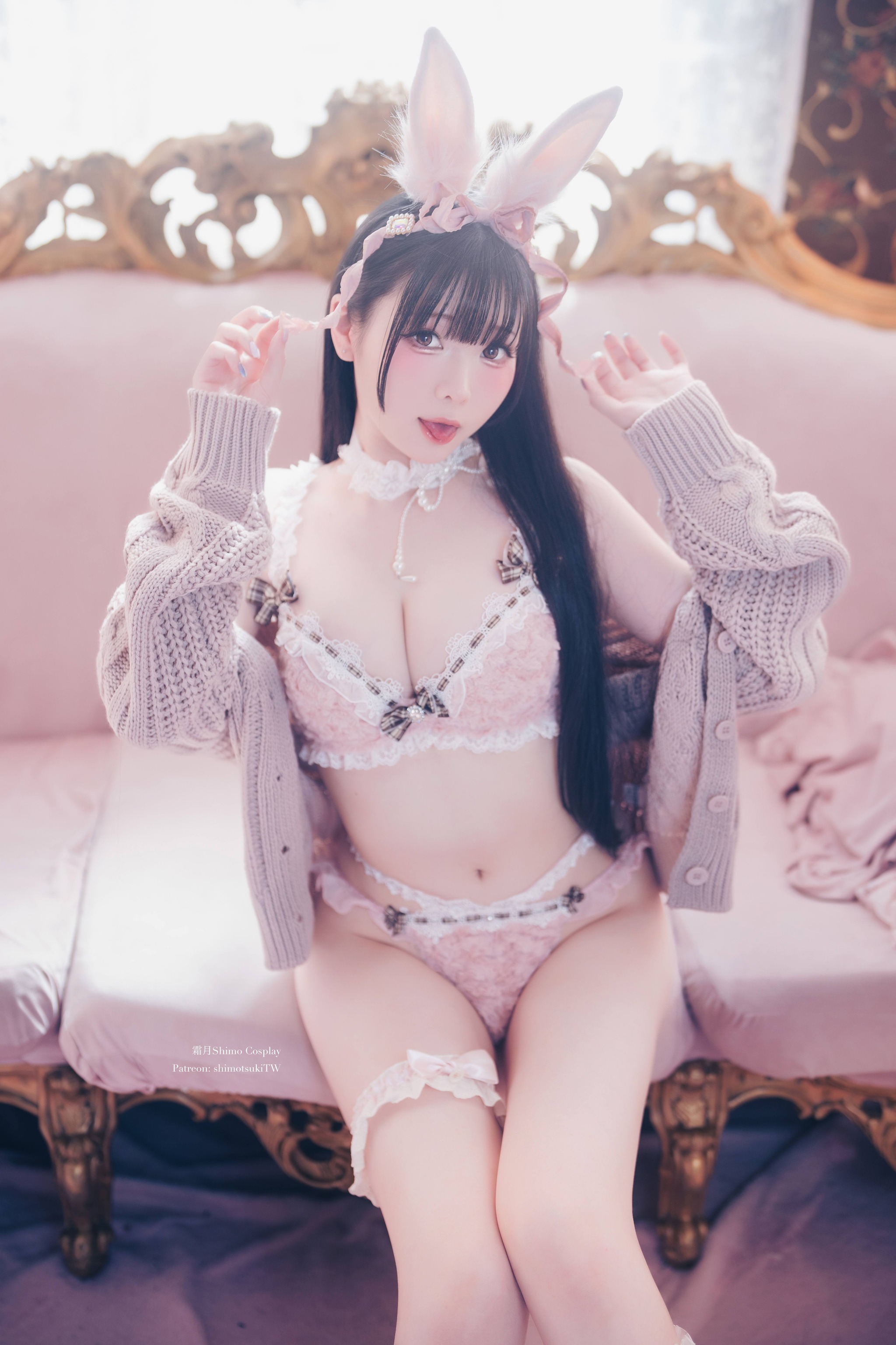 图片[1]-霜月shimo – NO.160 Fluffy Bunny 2026[20P]-XikXak